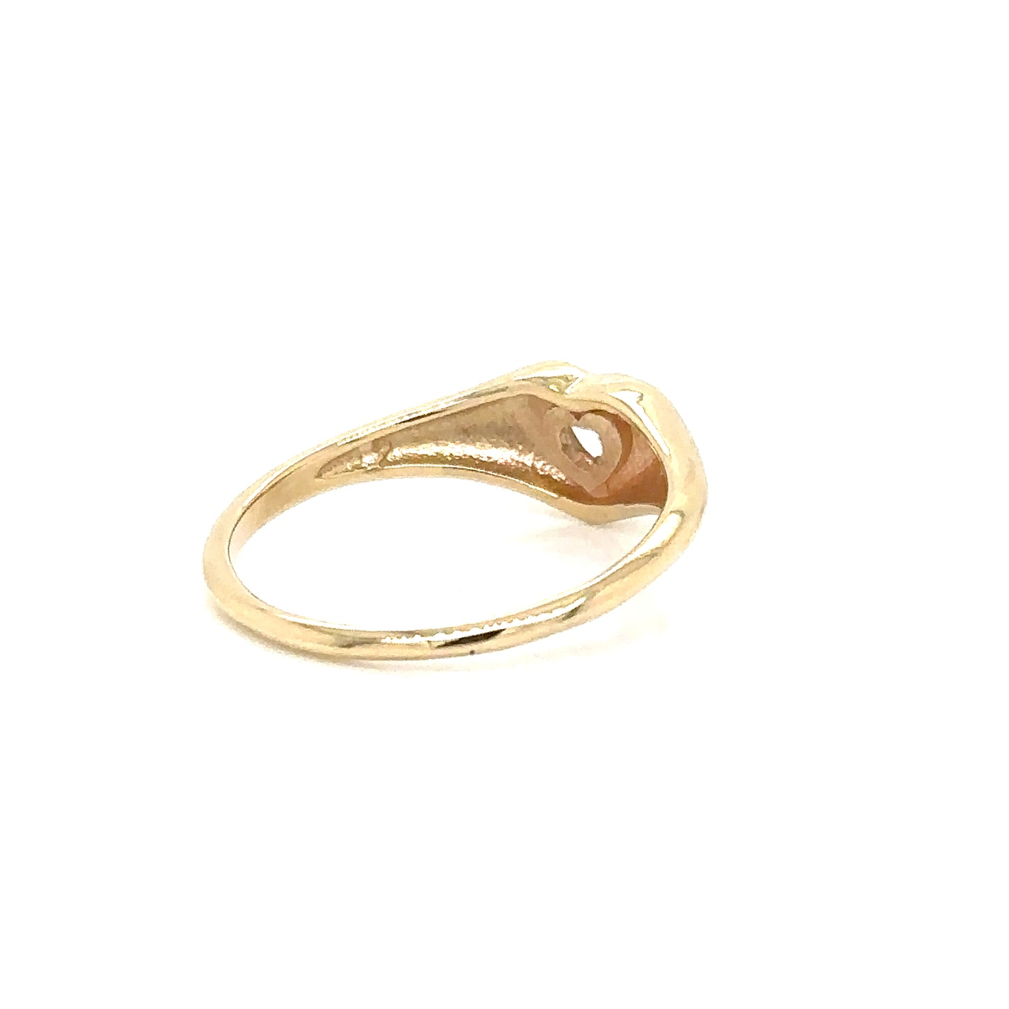 Julia Ring with Heart Diamond