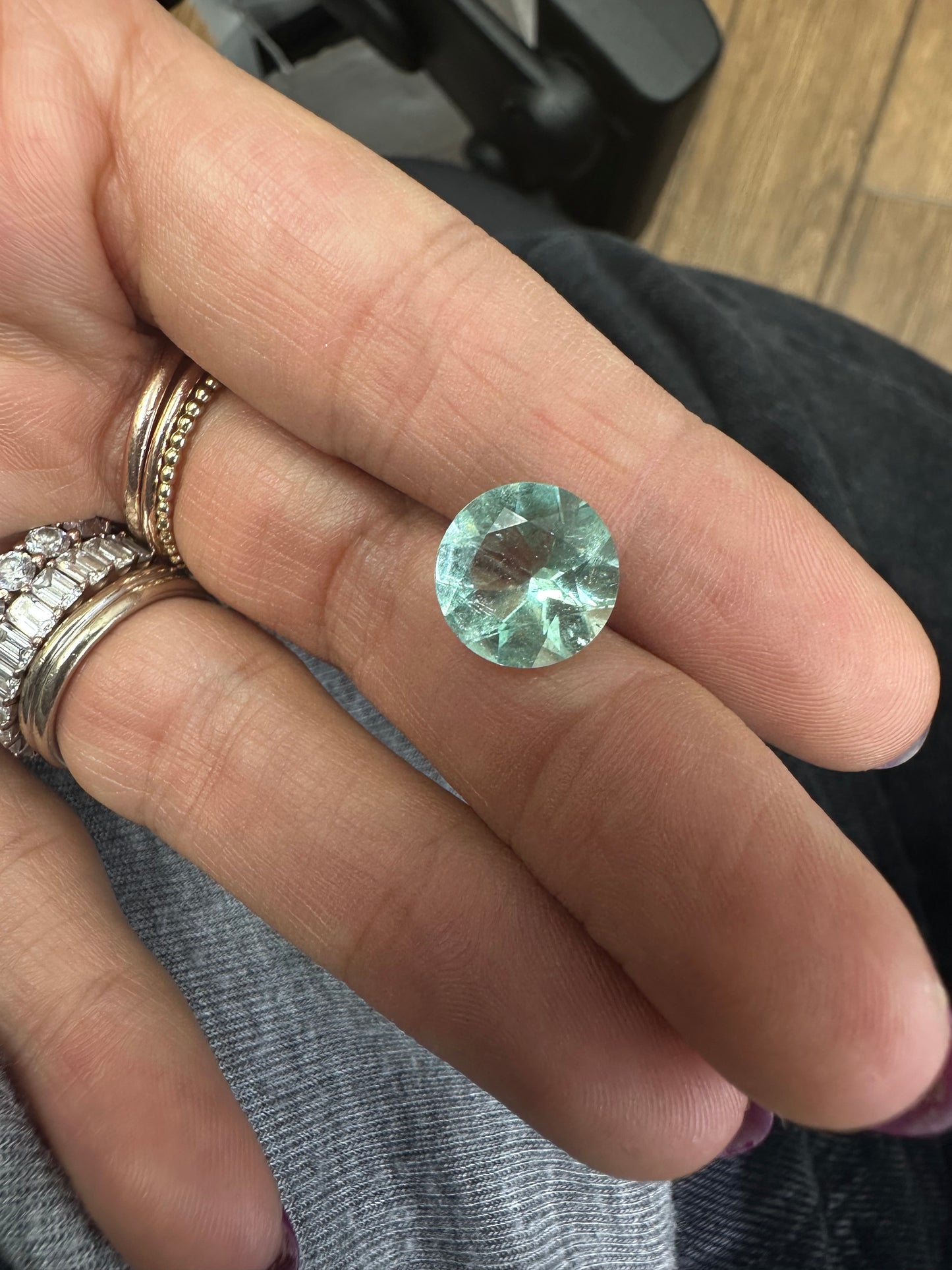 Esmeralda Colombiana Corte Brillante 4.6ct