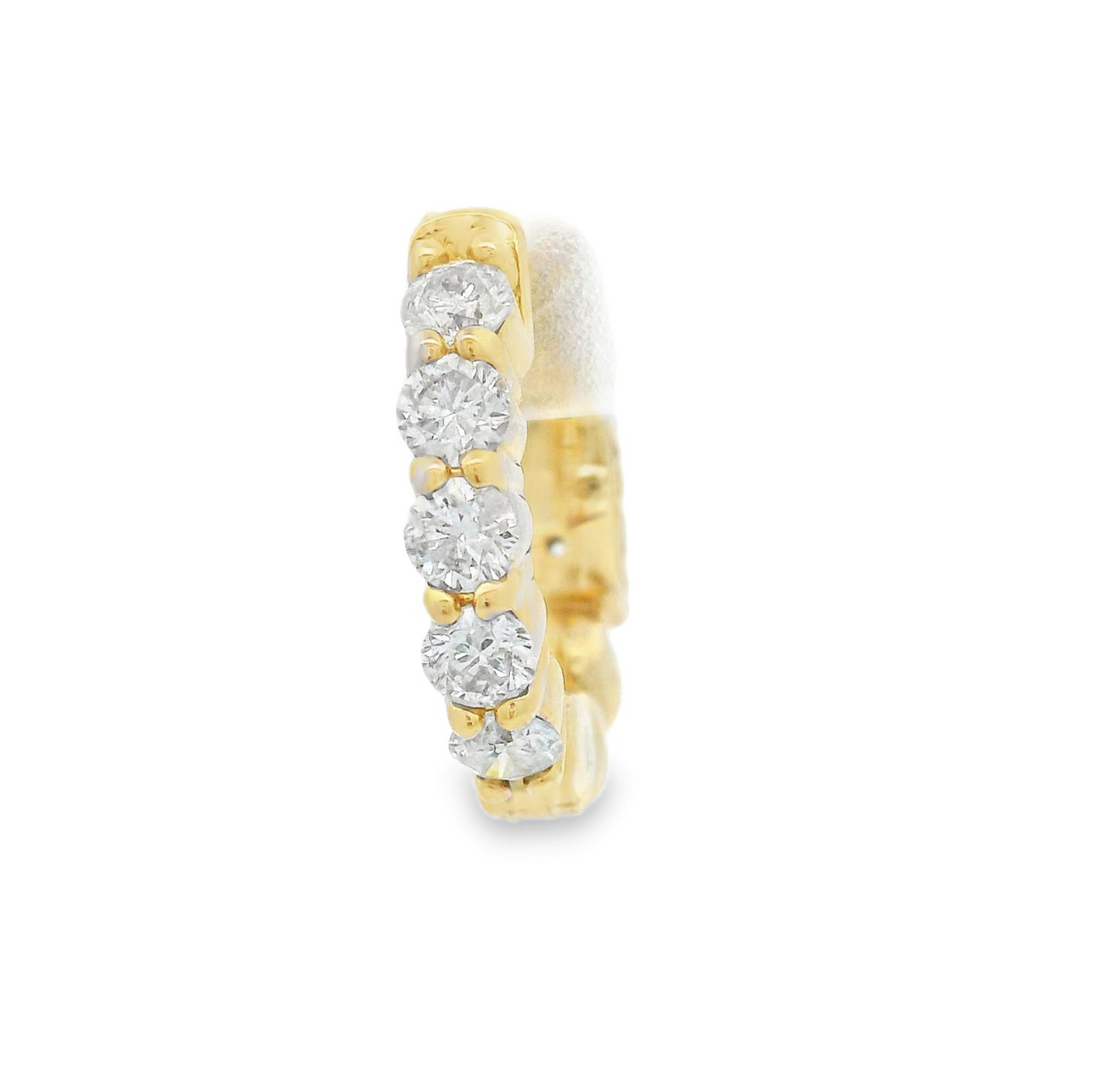 Arracada Monica de diamantes 0.50ct GRANDE (por pieza NO par)