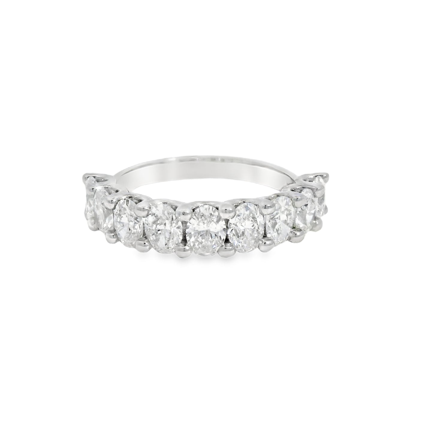 Churumbela de Diamantes Oval de 0.20ct cada piedra / 9 Piedras / Quilataje Total 1.8ct (TAMAÑO EXTRA GRANDE)