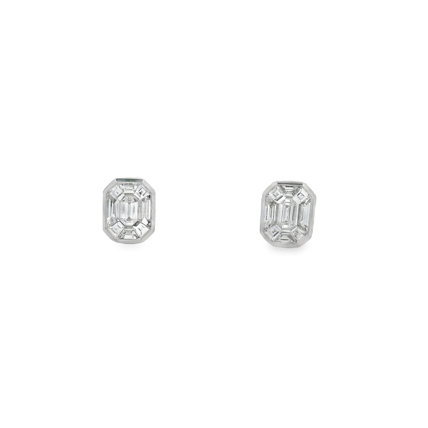 Aretes Corte Esmeralda