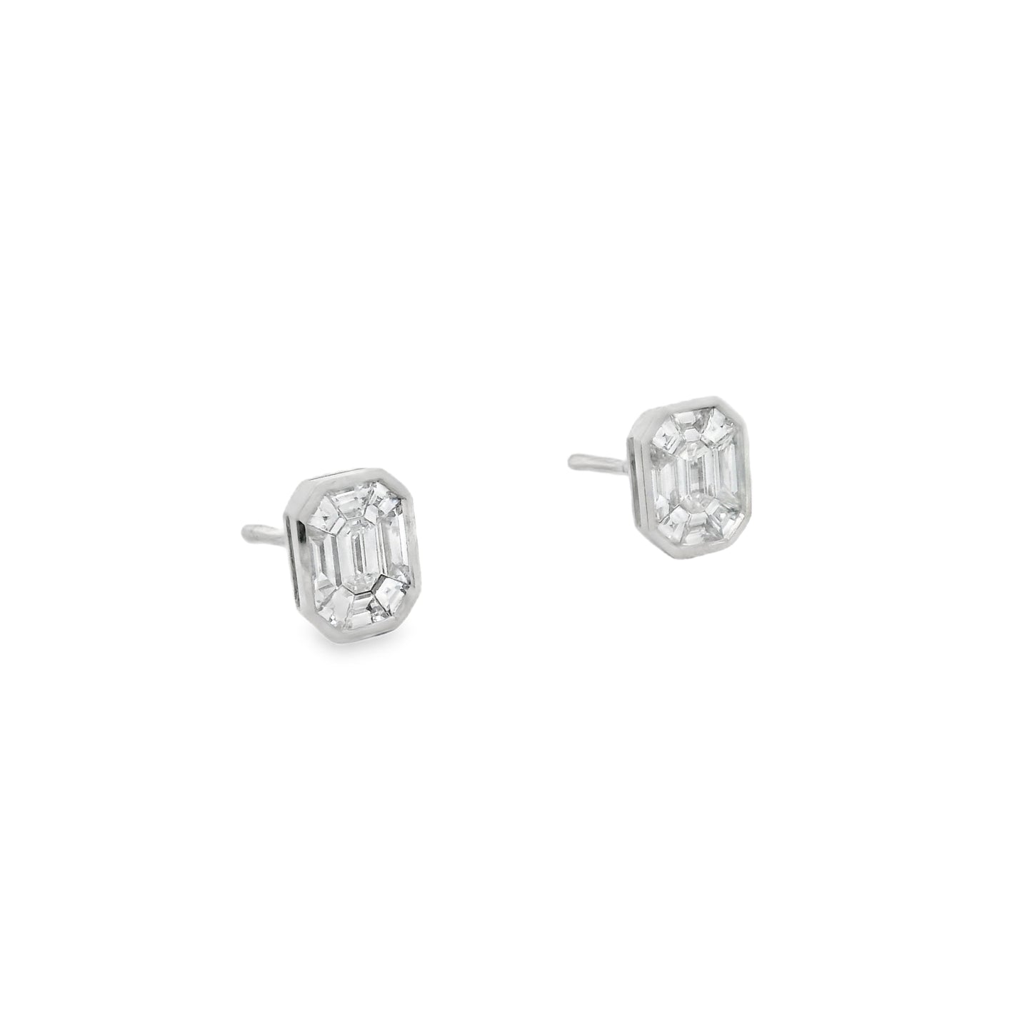 Aretes Corte Esmeralda