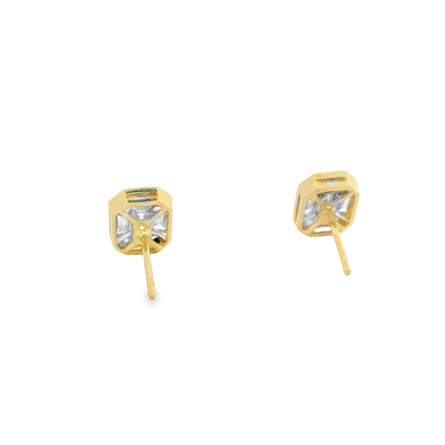 Aretes Corte Esmeralda
