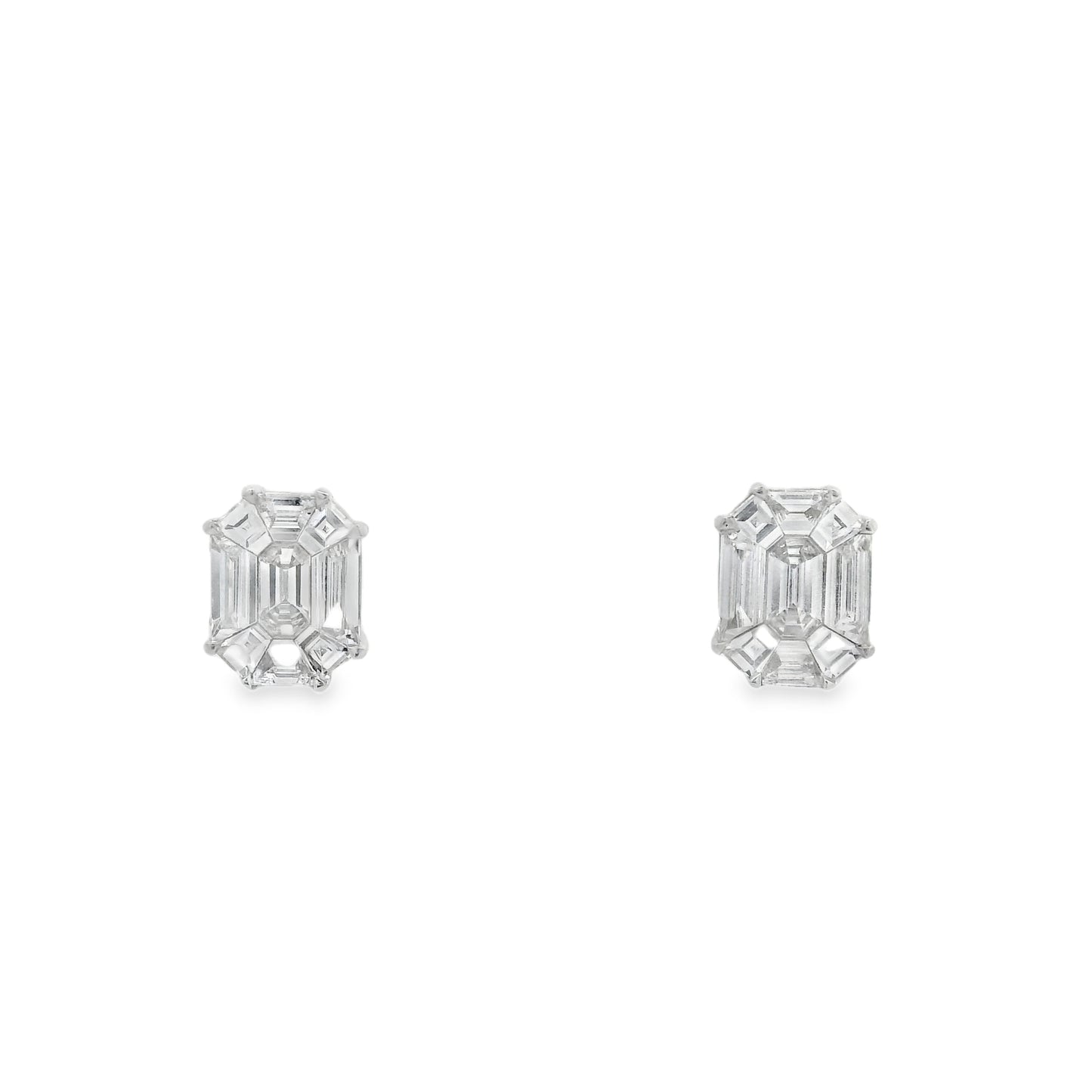 Aretes Corte Esmeralda