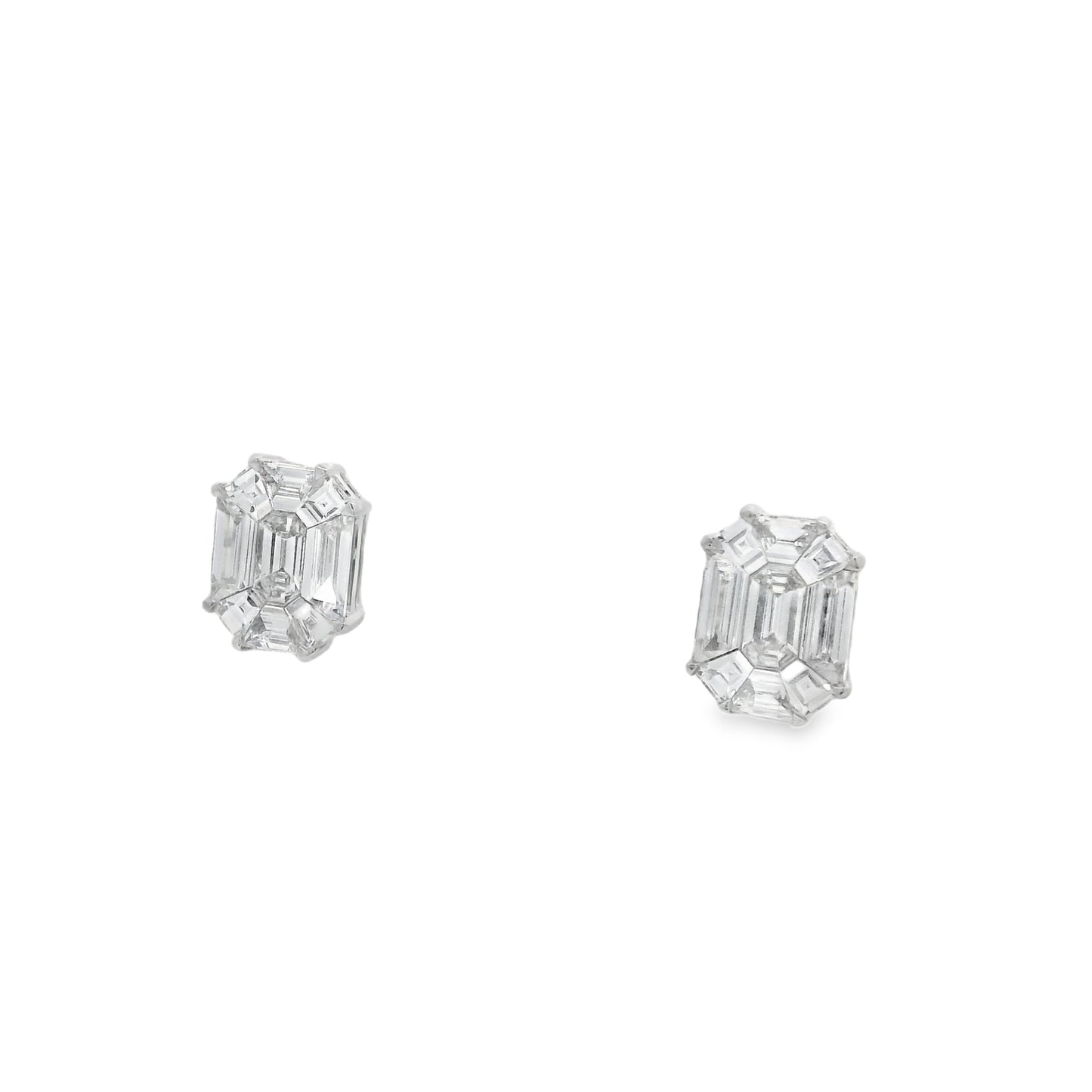 Aretes Corte Esmeralda