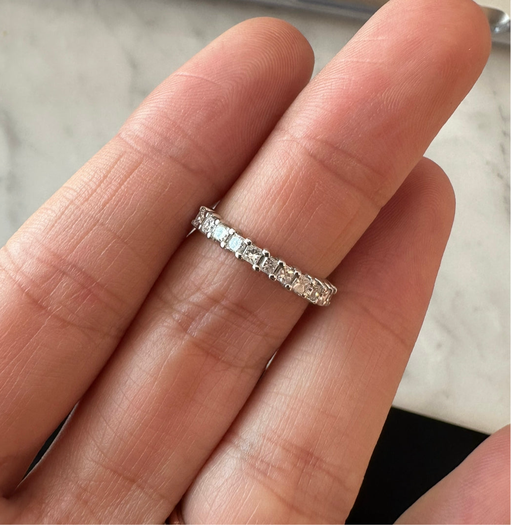 Media Churumbela de Diamantes corte Princess 2.1mm