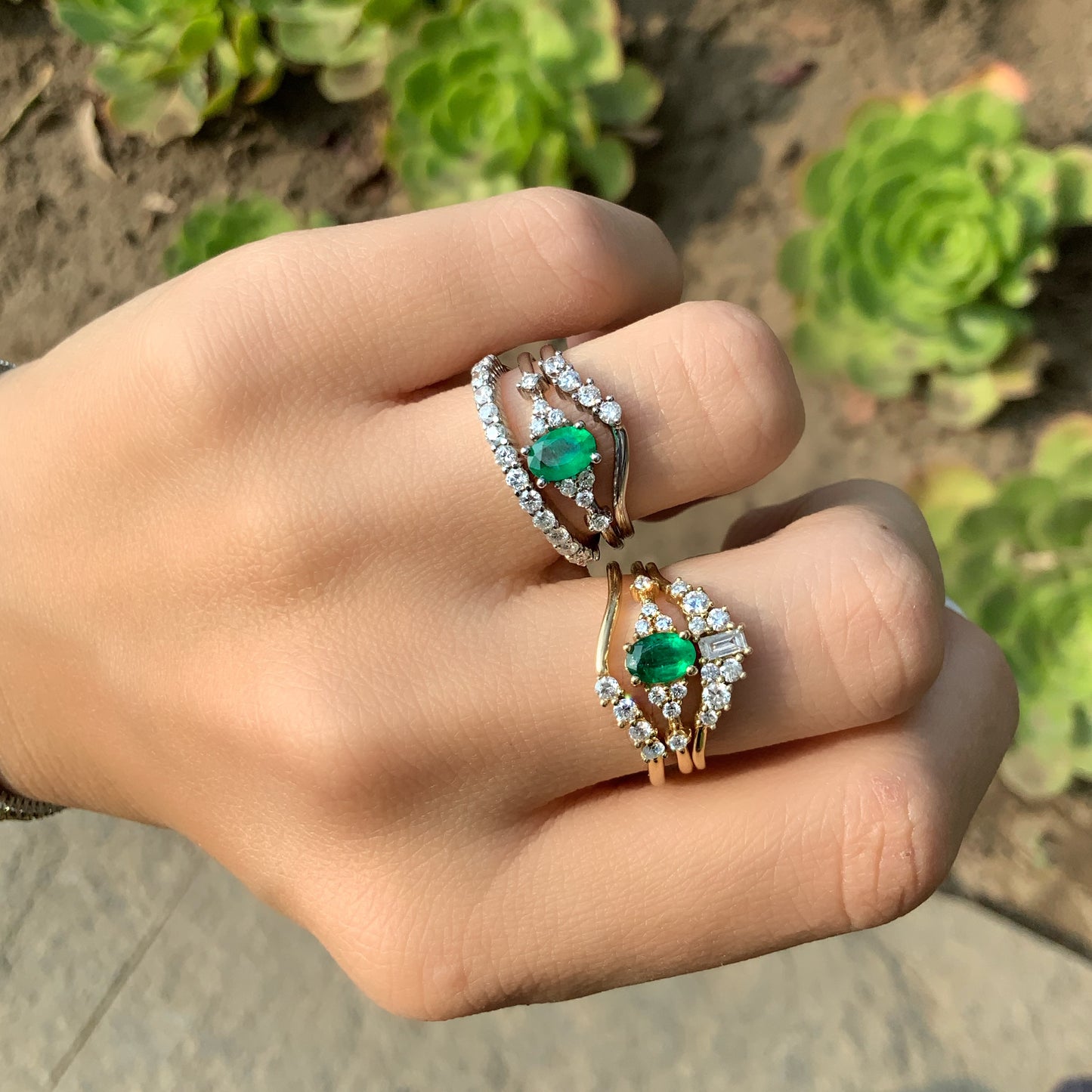 Lucila Emerald Ring