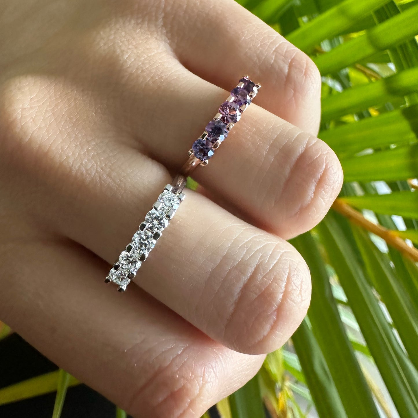 Media Churumbela Joel con Mensaje Secreto / 5 Diamantes de 3mm