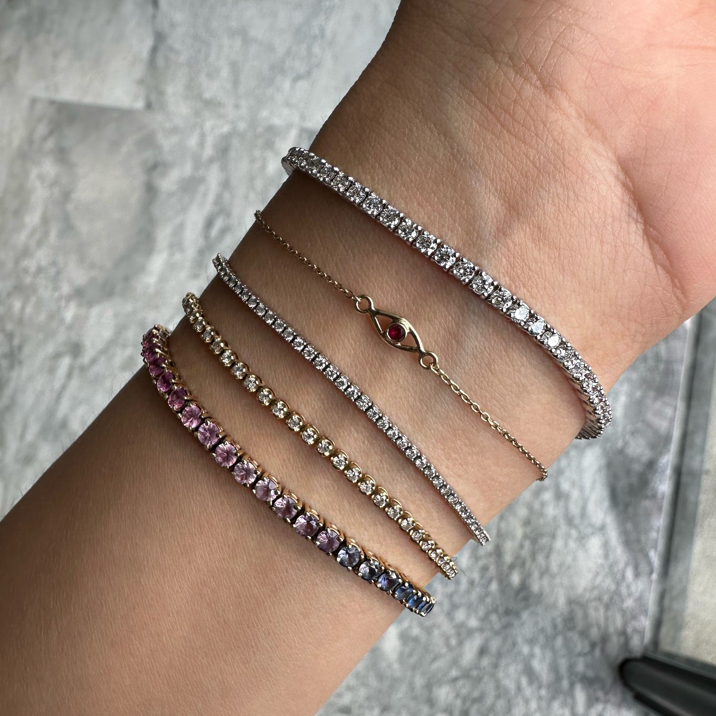 Pulsera Tenis de Diamantes / 3ct