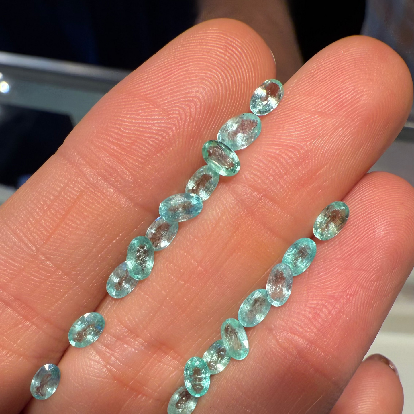Aretes Kate Mini Turmalina Paraiba