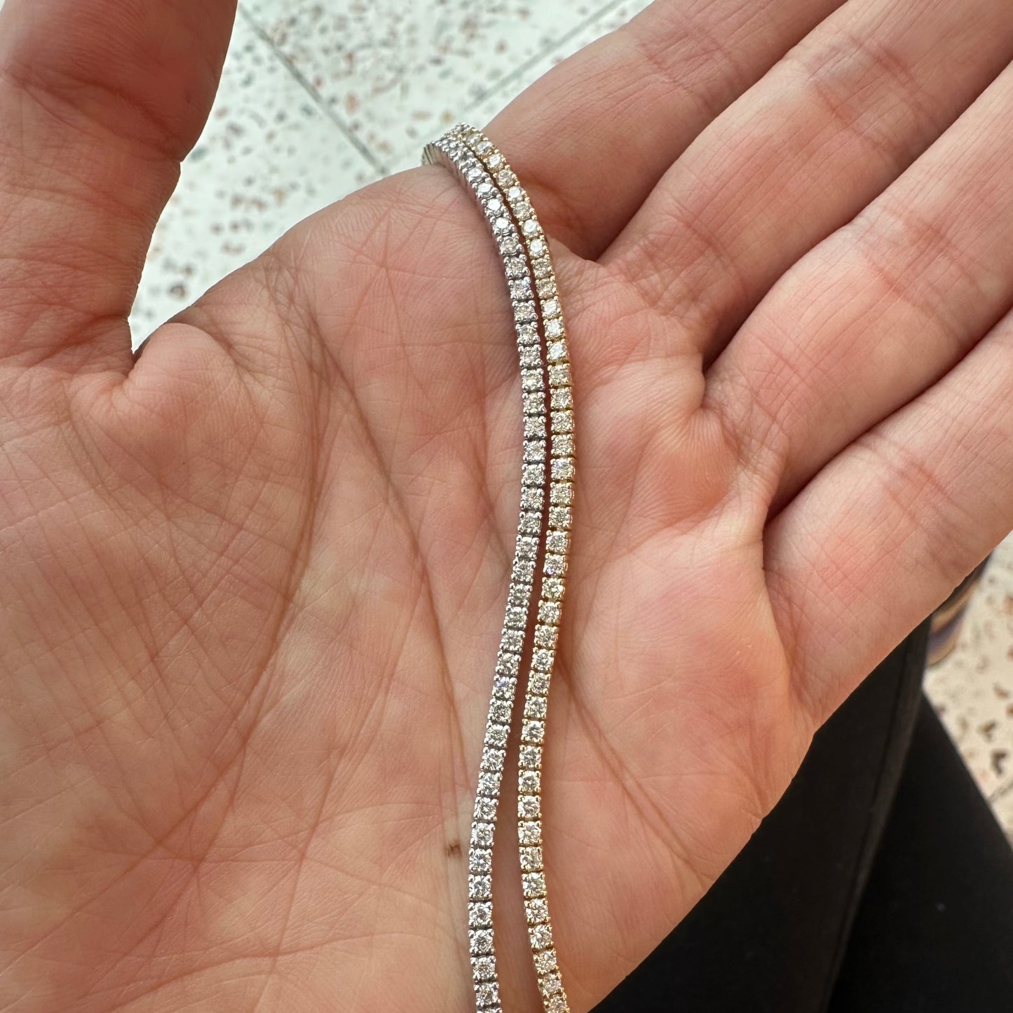 Pulsera Tenis de Diamantes / 2ct