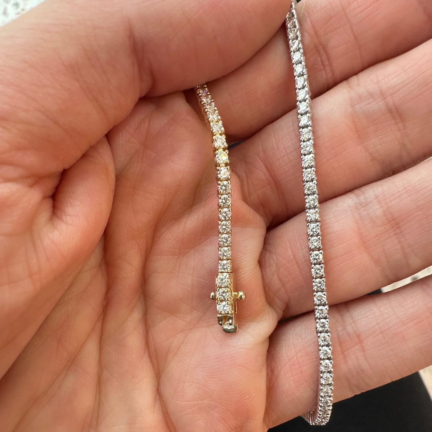Pulsera Tenis de Diamantes / 2ct