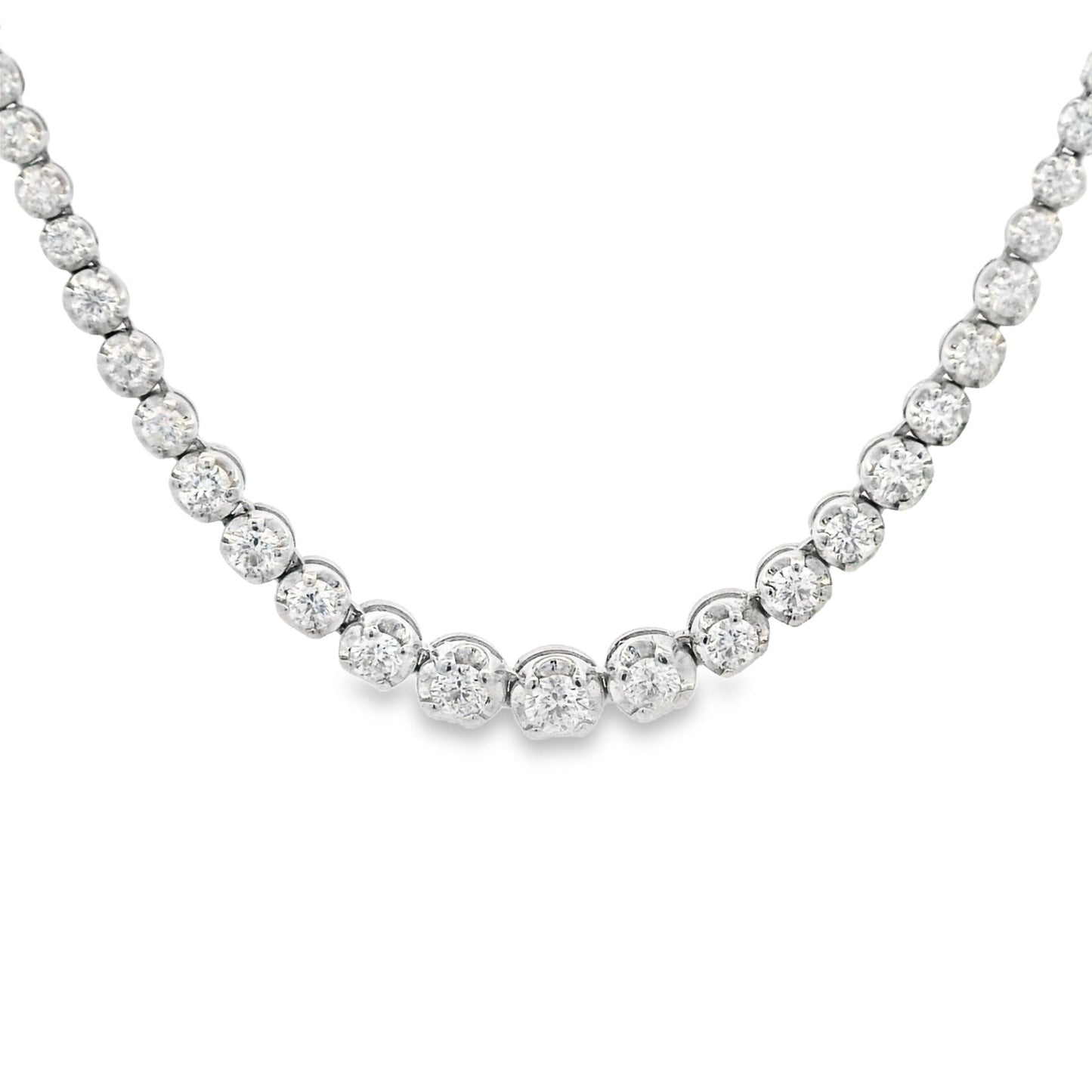 Collar Tenis Cupcake Degradado 3.4ct