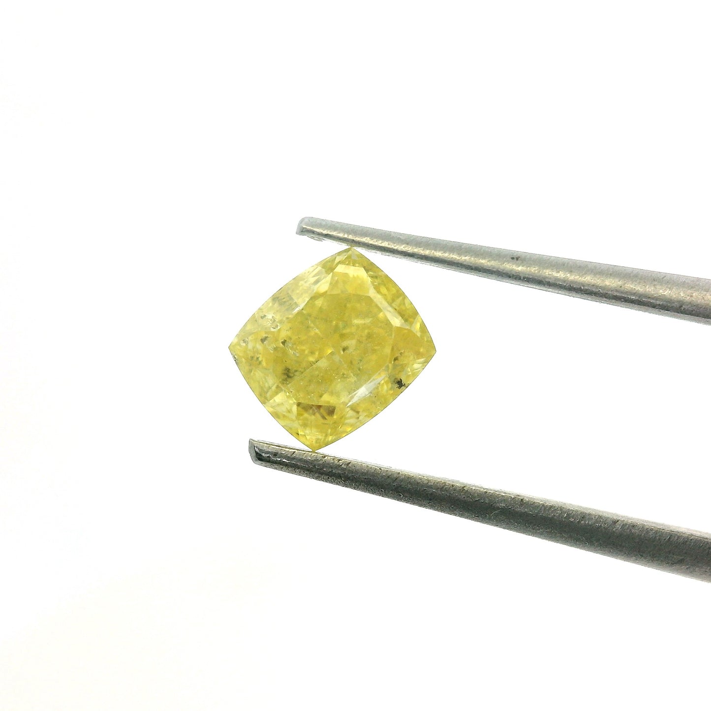A - Diamante Amarillo 1ct Corte Cushion / Medidas 5.65 x 4.97mm