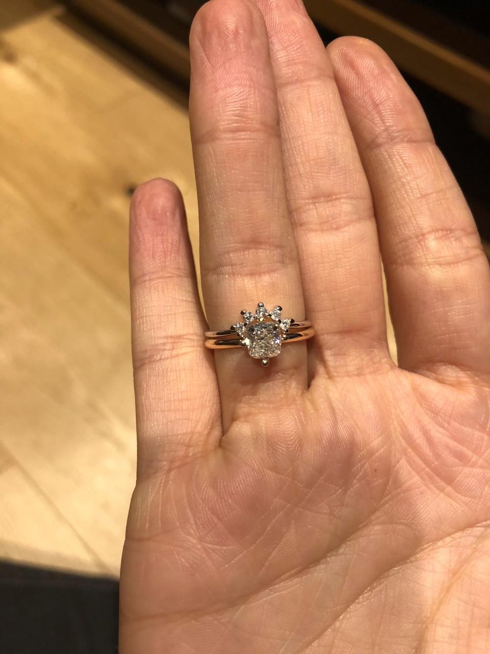 Marian Crown Ring