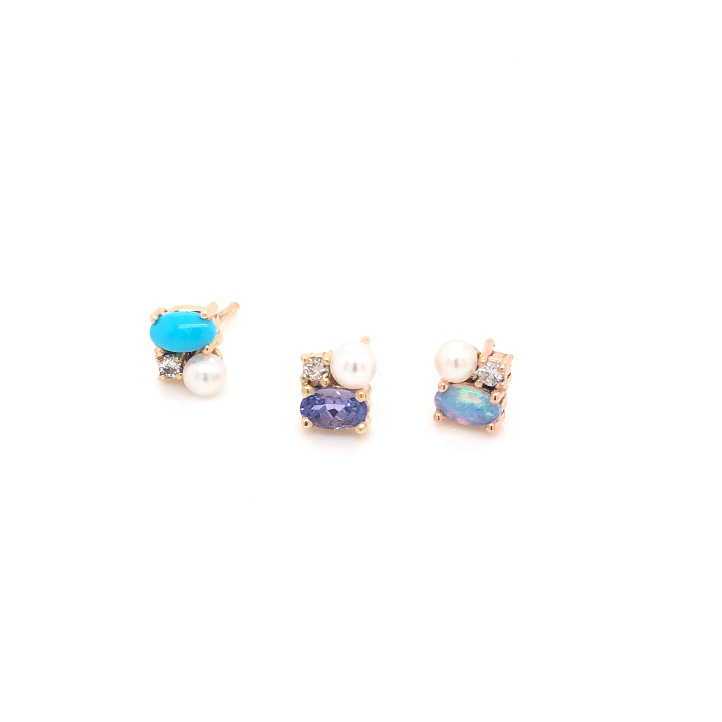 Erika Earrings with Turquoise