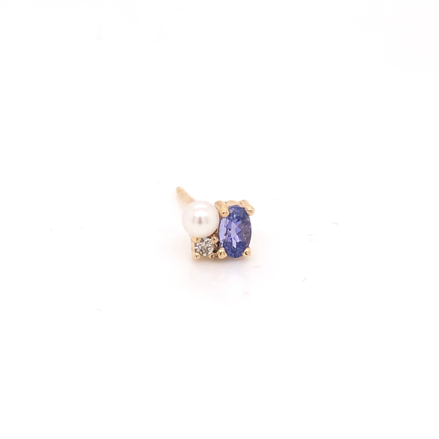 Erika Earrings with Tanzanites