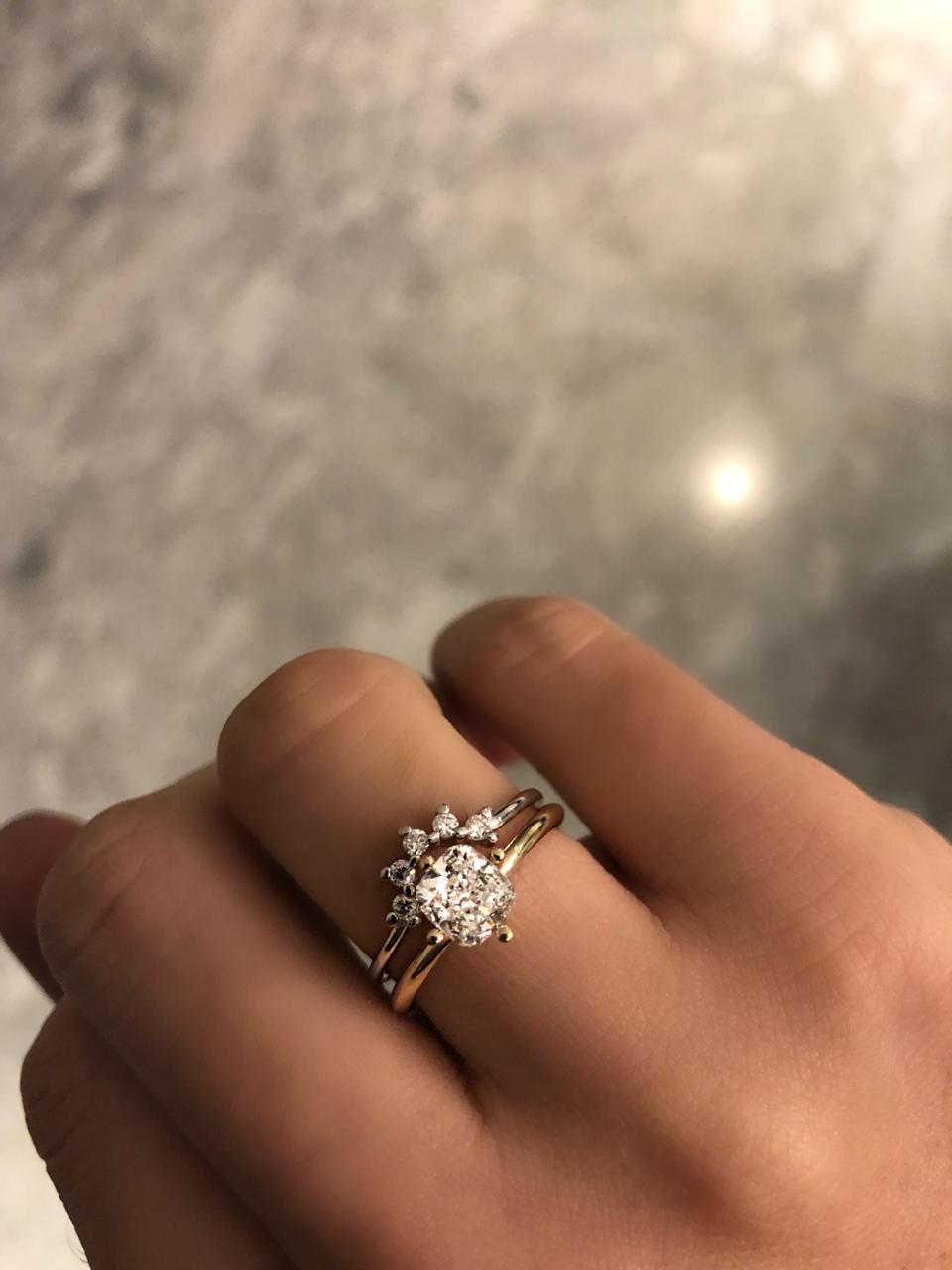 Marian Crown Ring