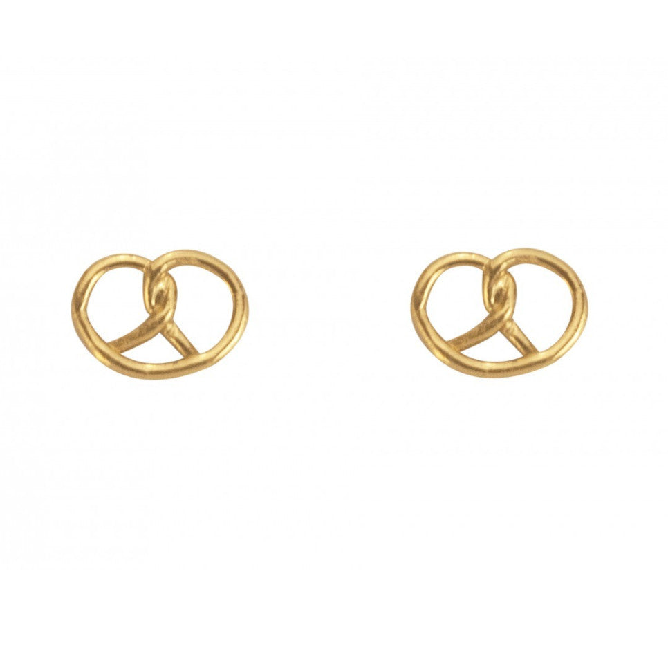 Pretzel Earrings