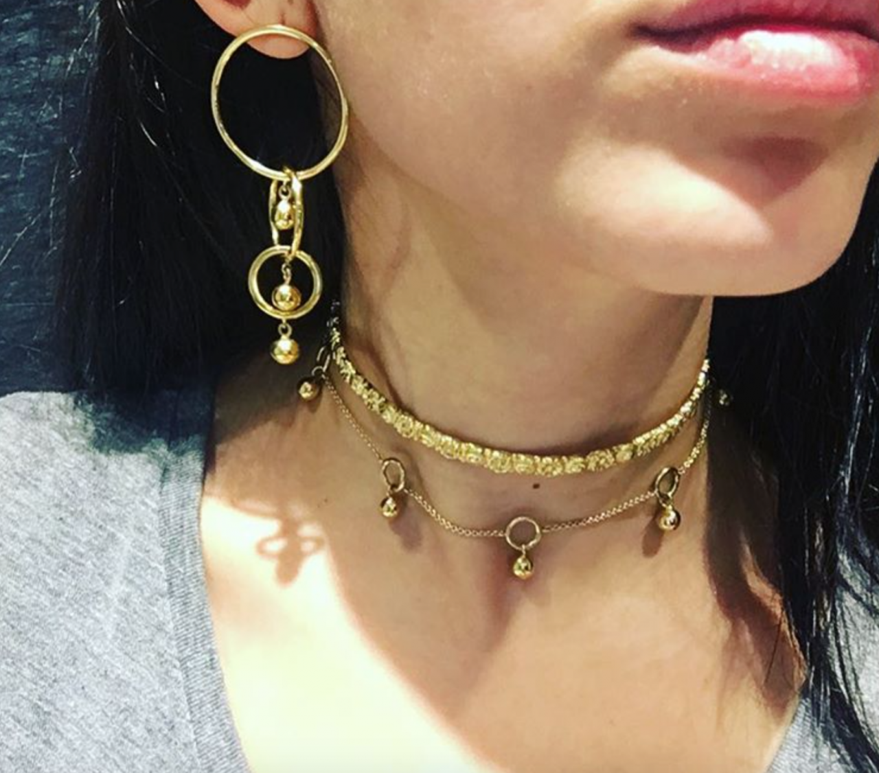 Dangle Earrings Diameter