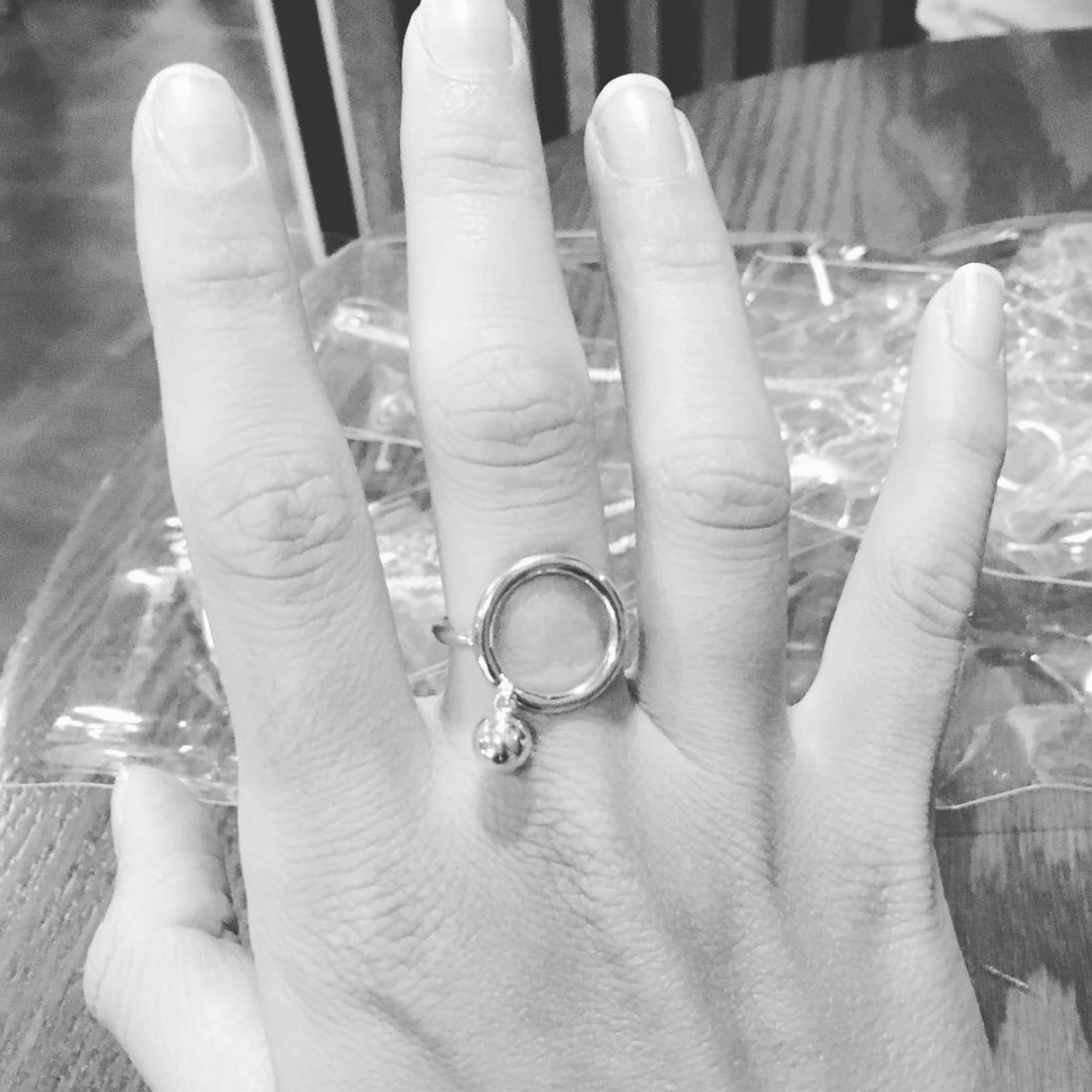 Anillo Colgante Diámetro