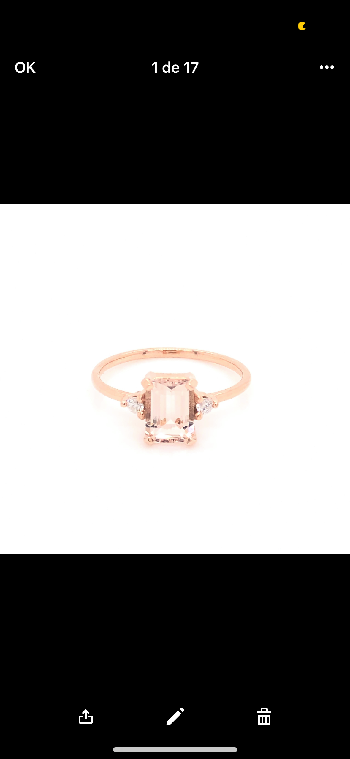 Ximena Ring with Sapphires Special Edition