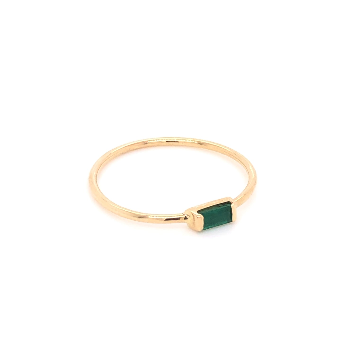 Horizontal Stone Ring