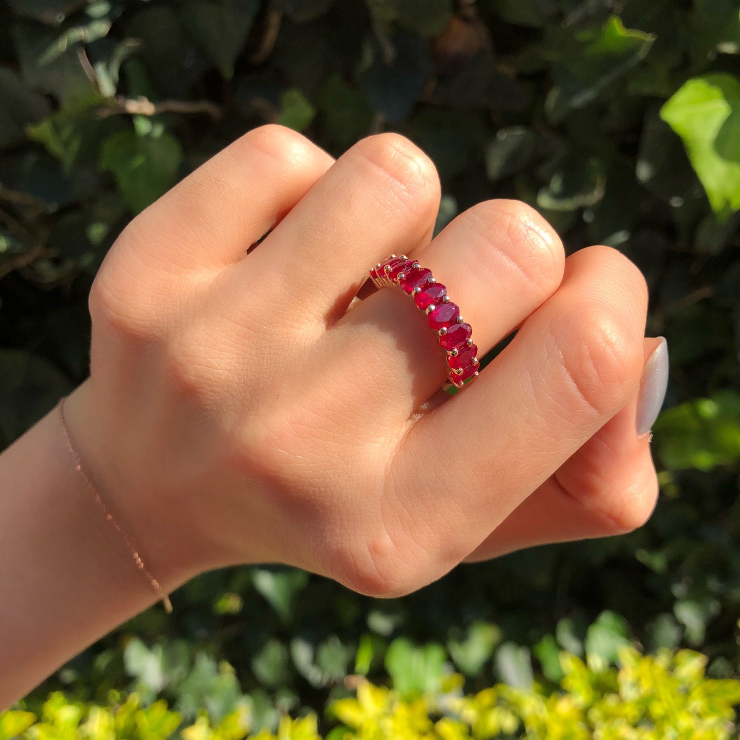 Media Churumbela Esther de Rubíes o Zafiros