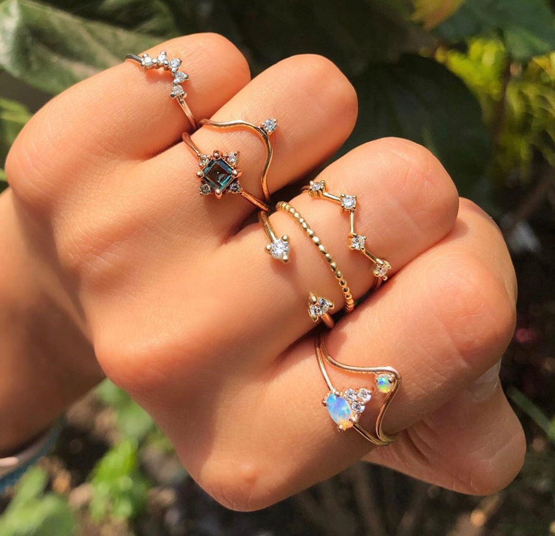 Marian Crown Ring