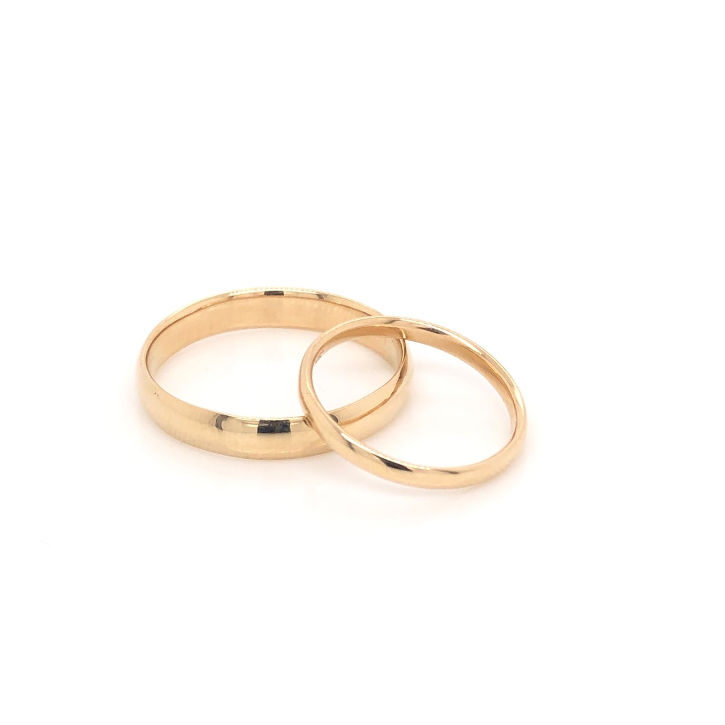 Argolla Media Caña 4mm