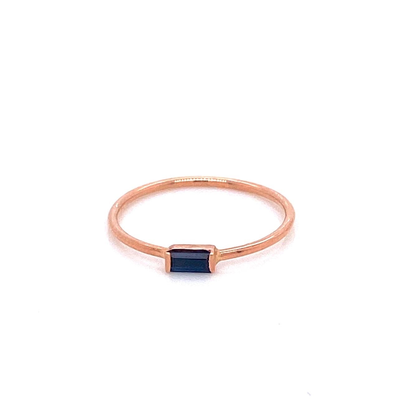 Horizontal Stone Ring