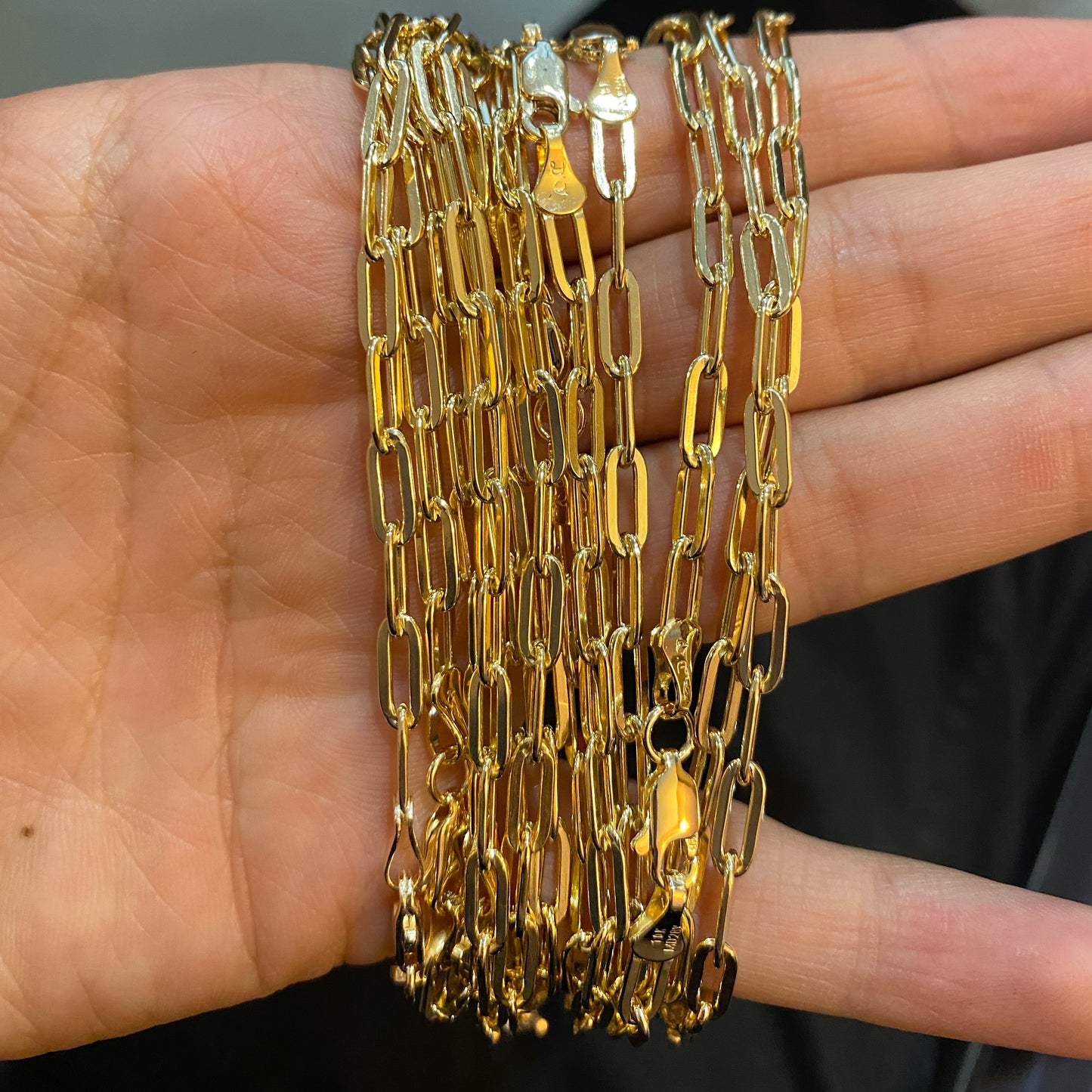 Pulsera tipo ‘Paperclip’