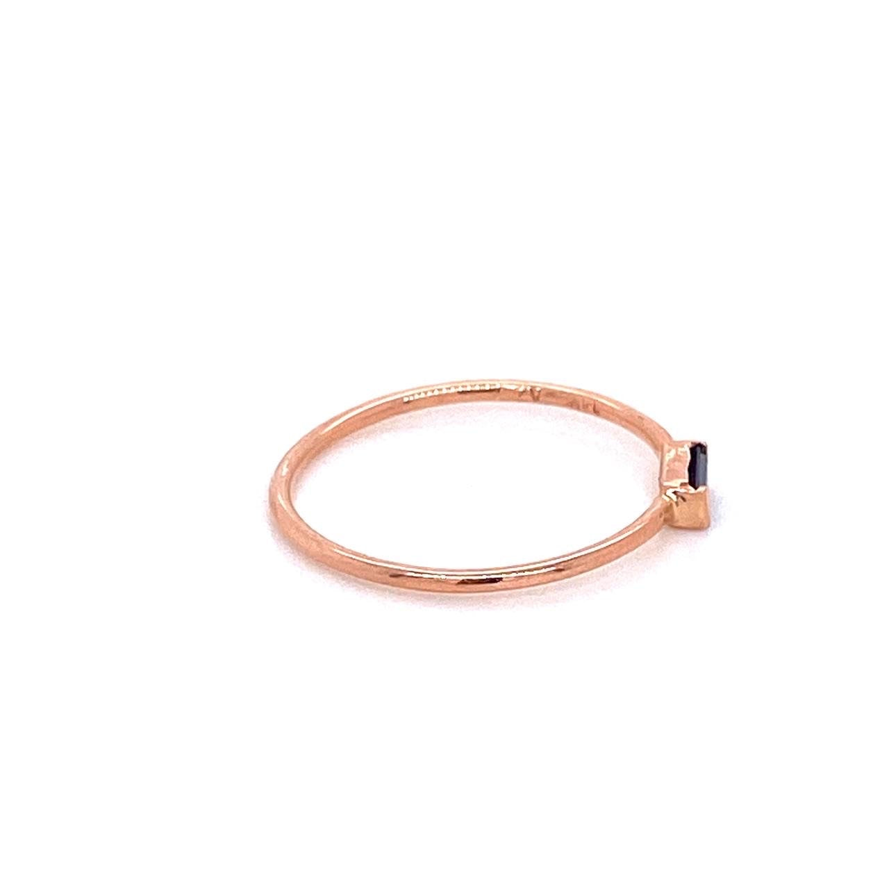 Horizontal Stone Ring