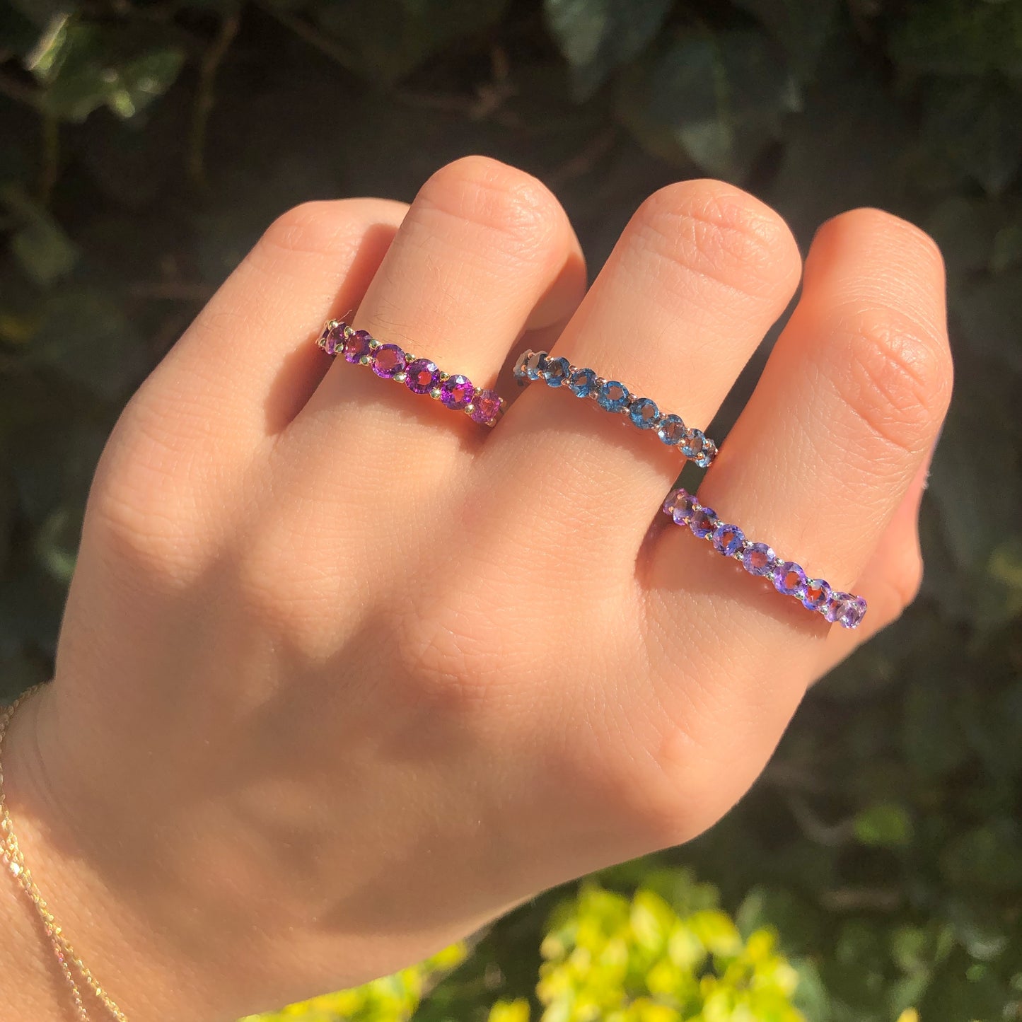 Half London Blue Topaz Churumbela (4 pieces only)