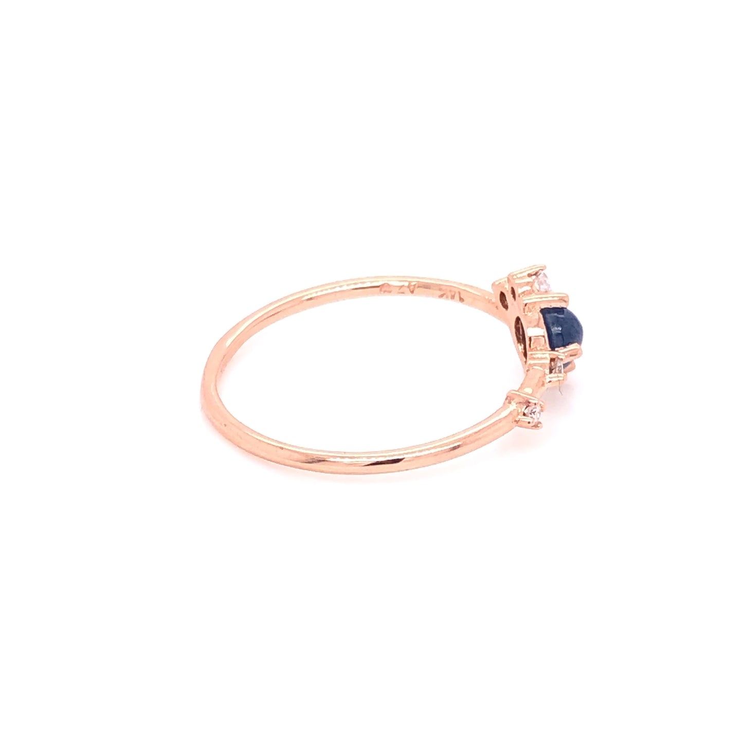Anillo Giselle con Zafiro