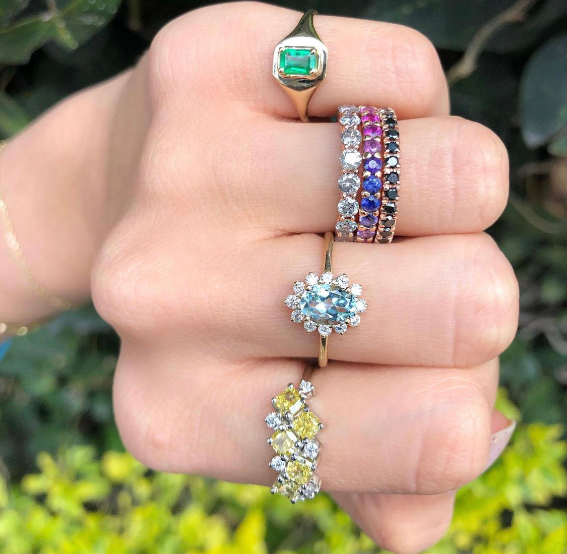 Media Churumbela de Zafiros Rosas Morados / EDICION ESPECIAL ZAFIROS DE TAILANDIA