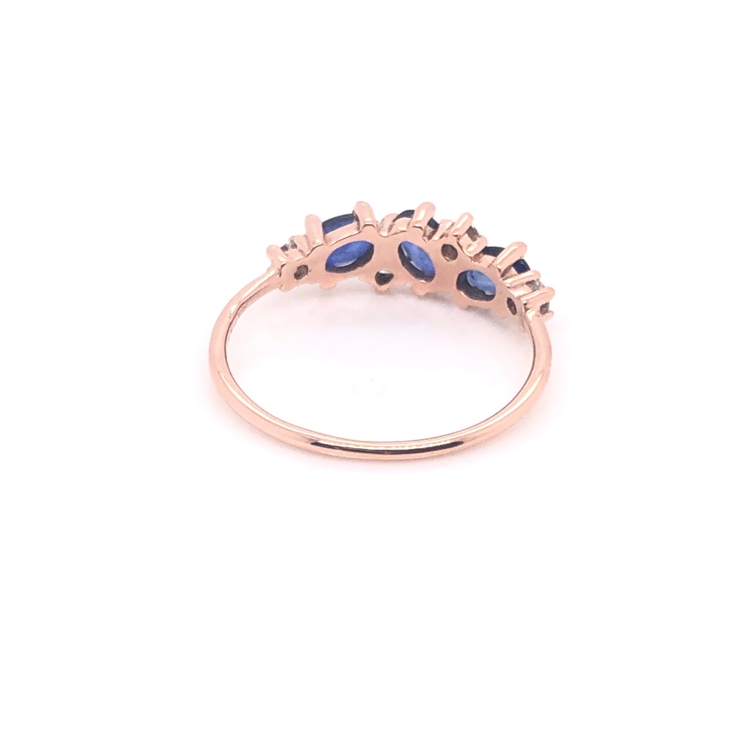 Anillo Laura (zafiro, moonstone, tanzanita)