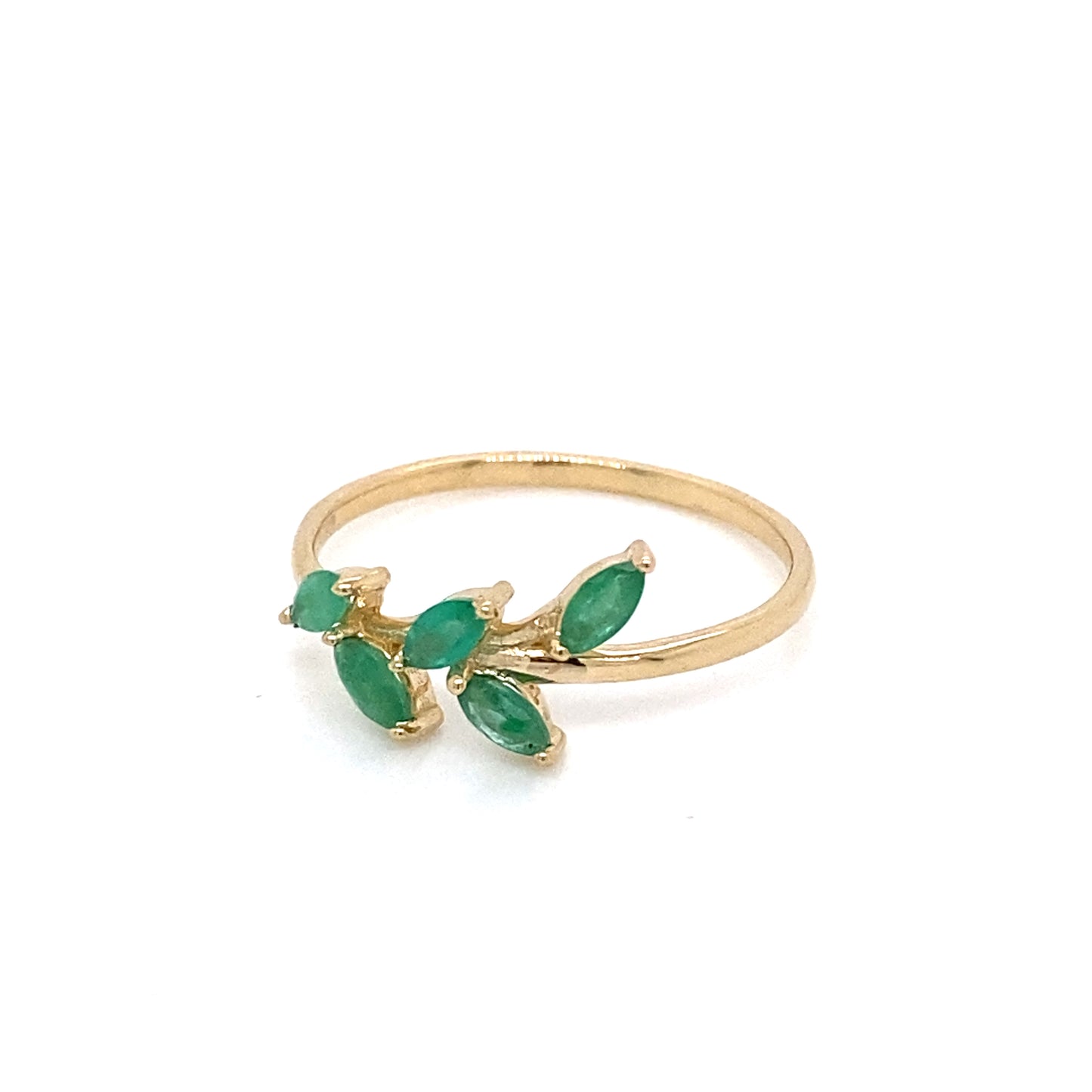Anillo Flora de Esmeralda