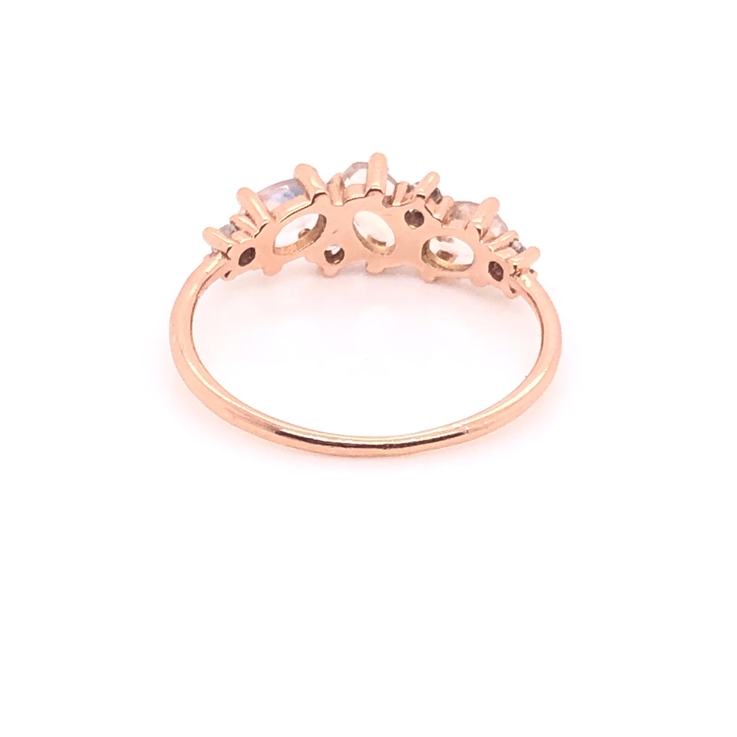 Anillo Laura (zafiro, moonstone, tanzanita)