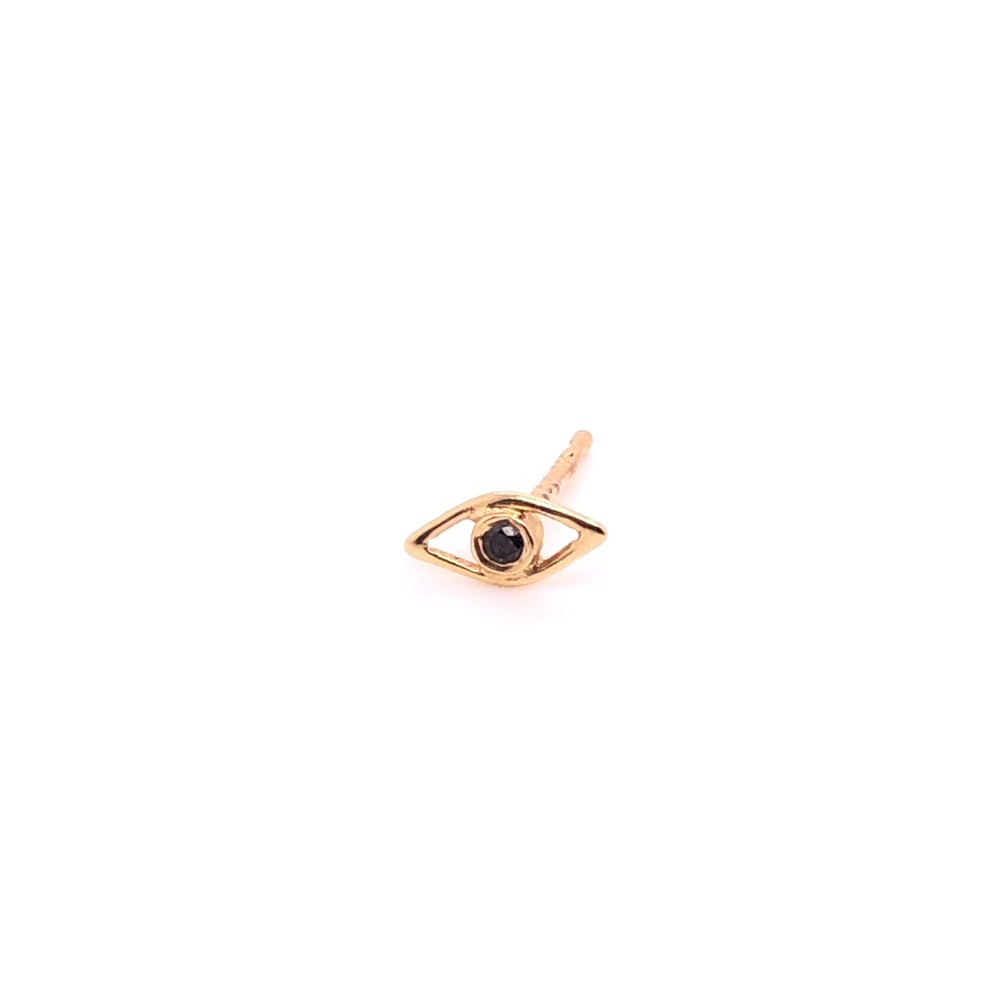 Eye Earring with Gemstone