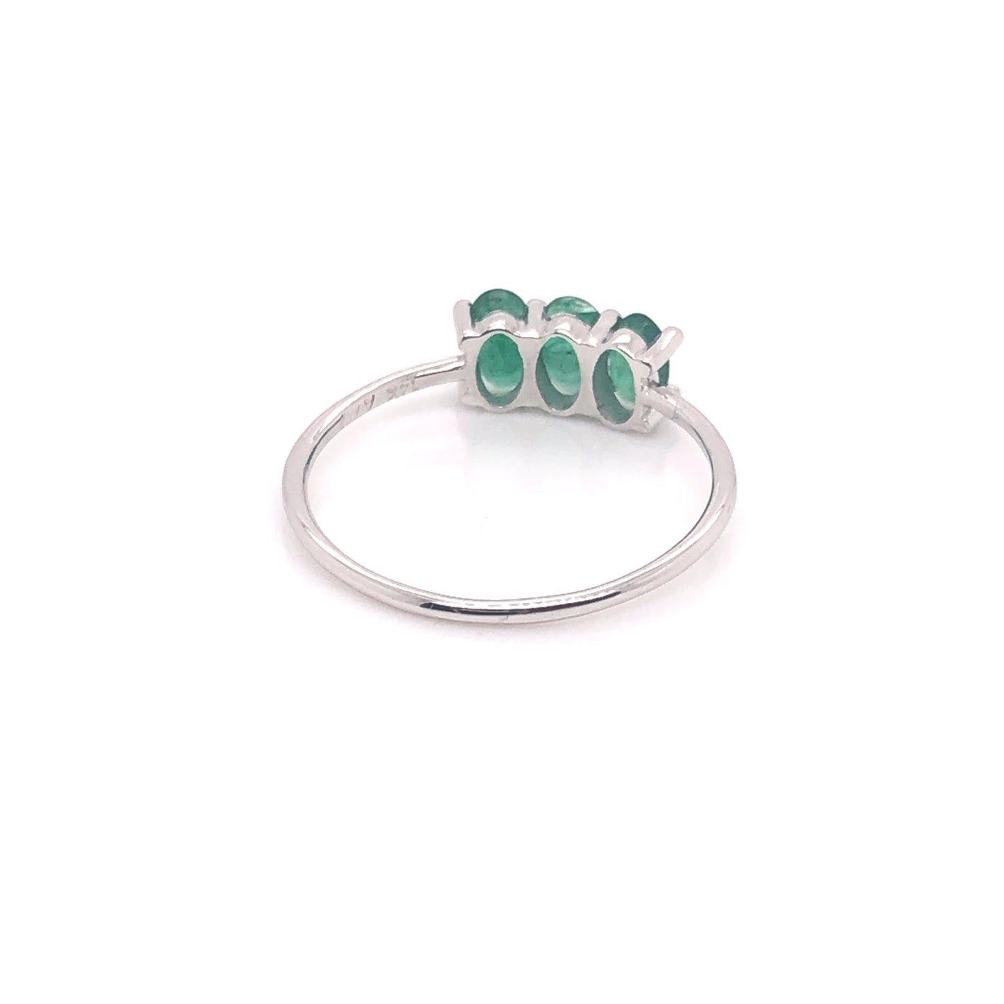Soluna Ring with Emeralds