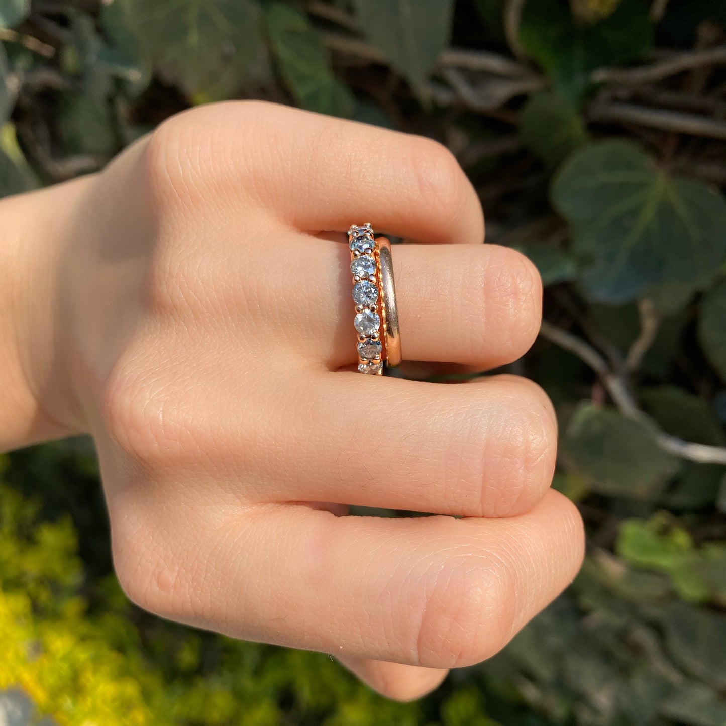 Salt and Pepper Half Diamond Churumbela 3.5mm