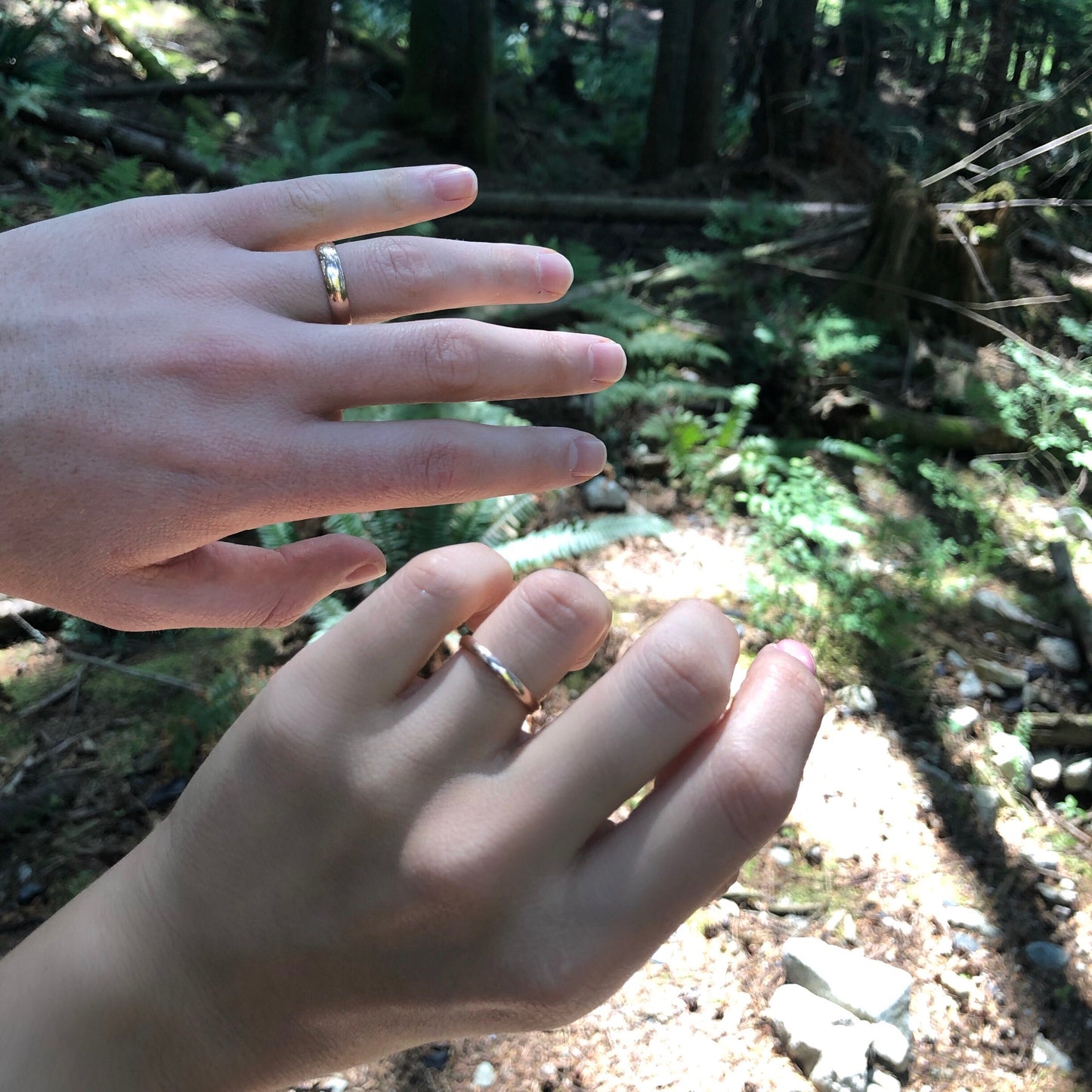 Argolla Media Caña 4mm