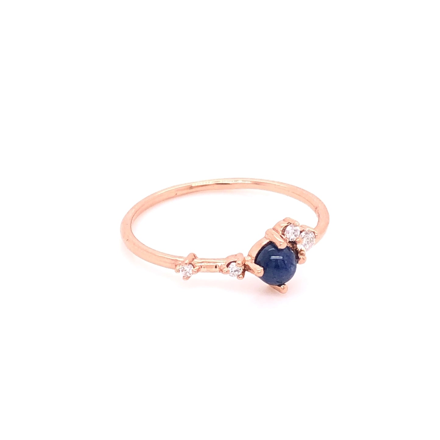 Anillo Giselle con Zafiro