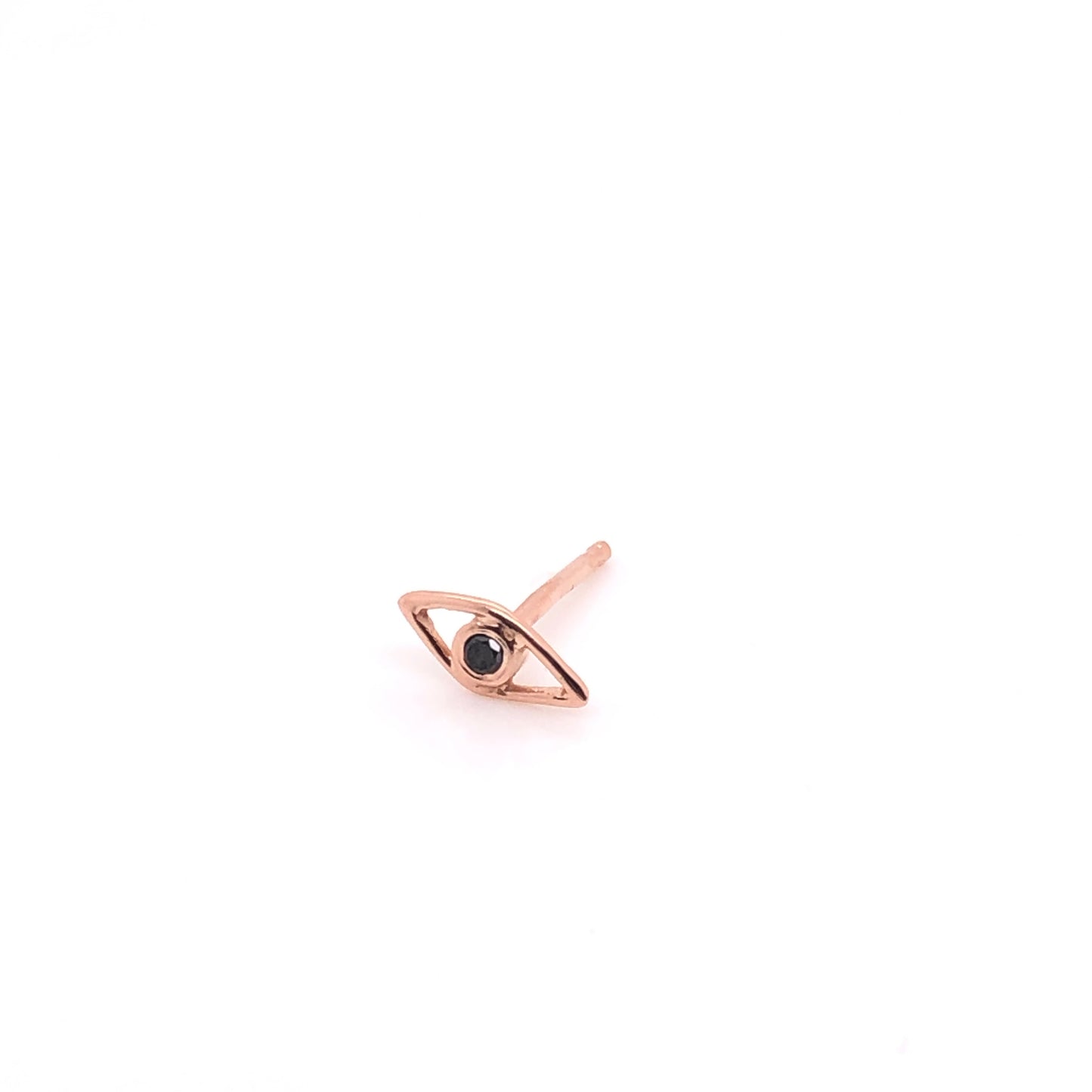 Eye Earring with Gemstone