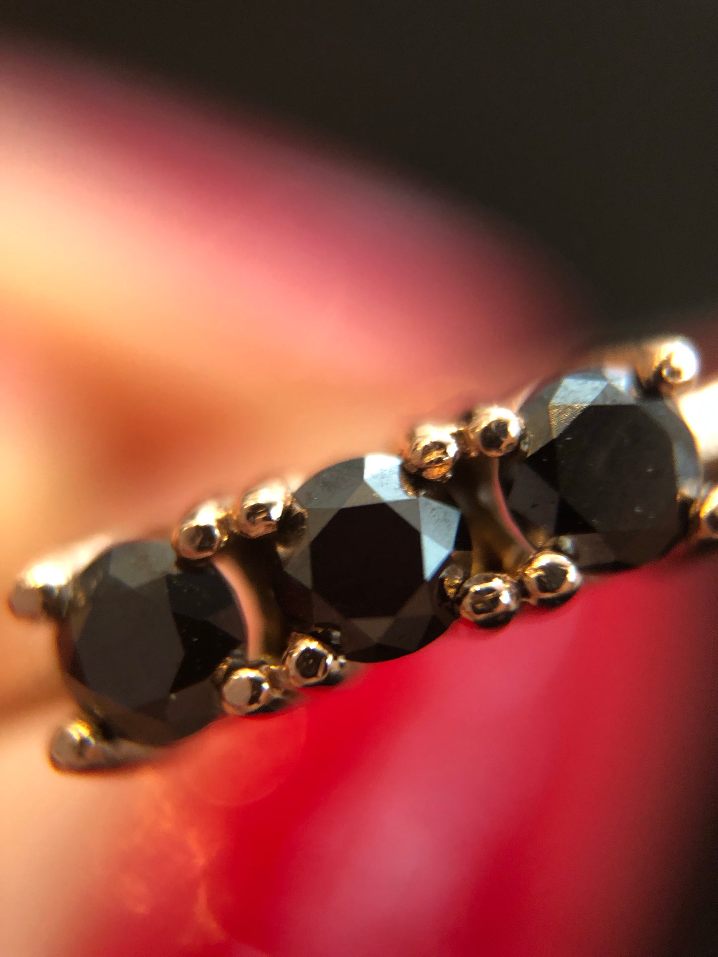 Anillo Isabella Diamante Negro