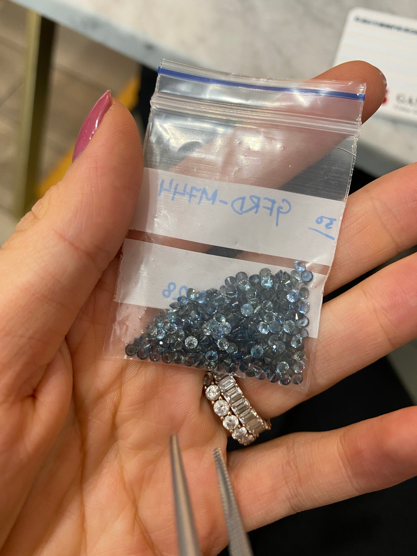 Media Churumbela Zafiros Teal Diferentes Tonos