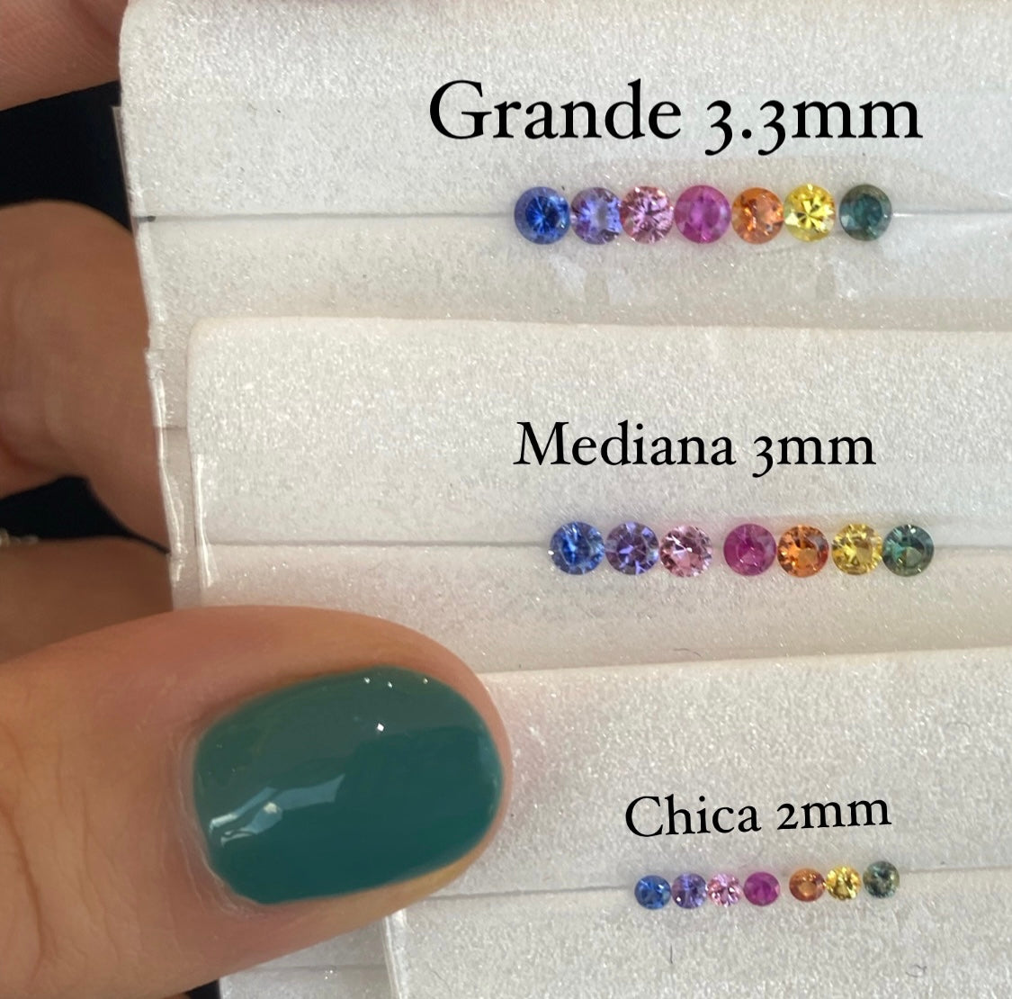 Large Rainbow Leah Ring