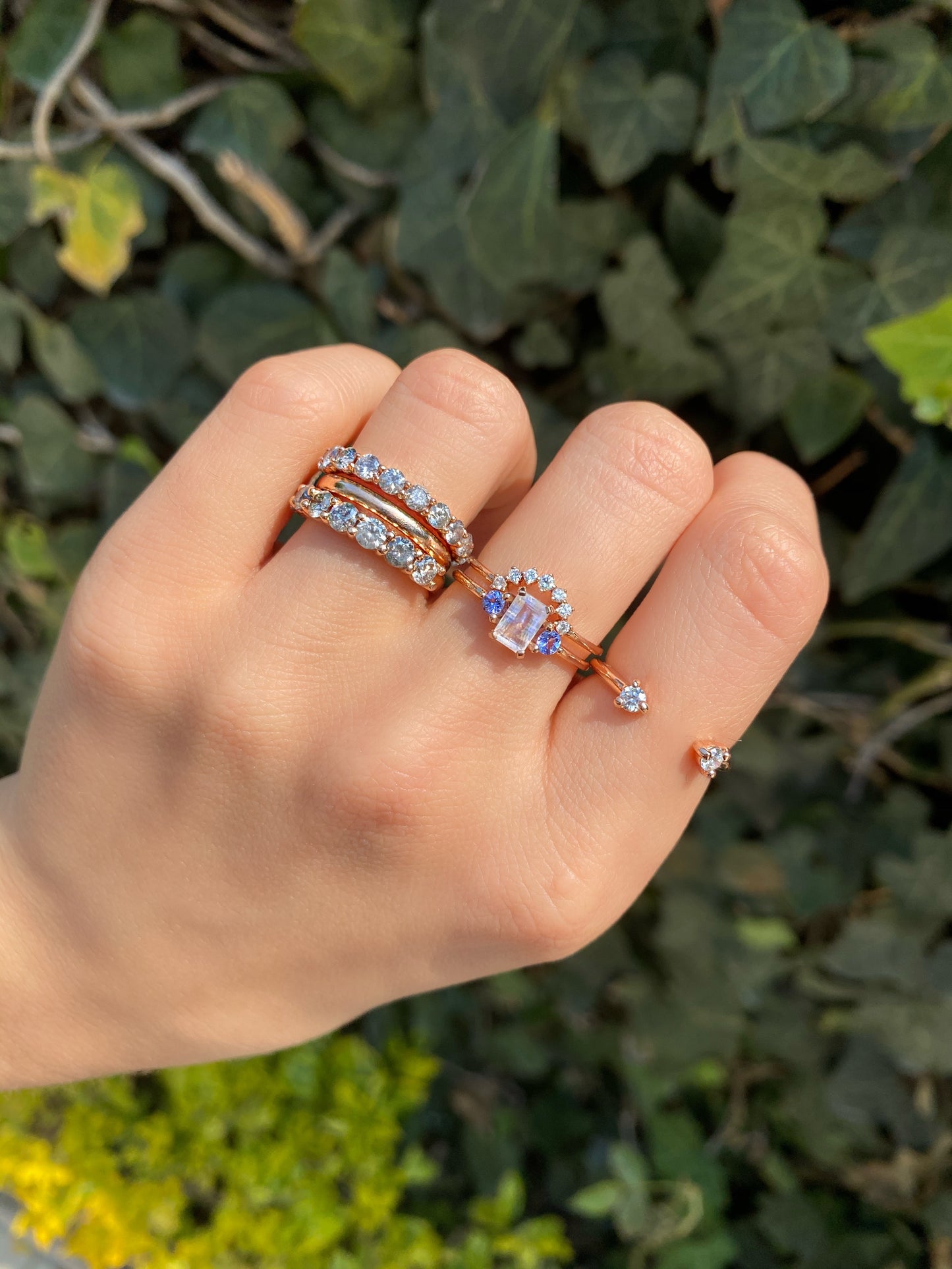 Salt and Pepper Half Diamond Churumbela 3.5mm