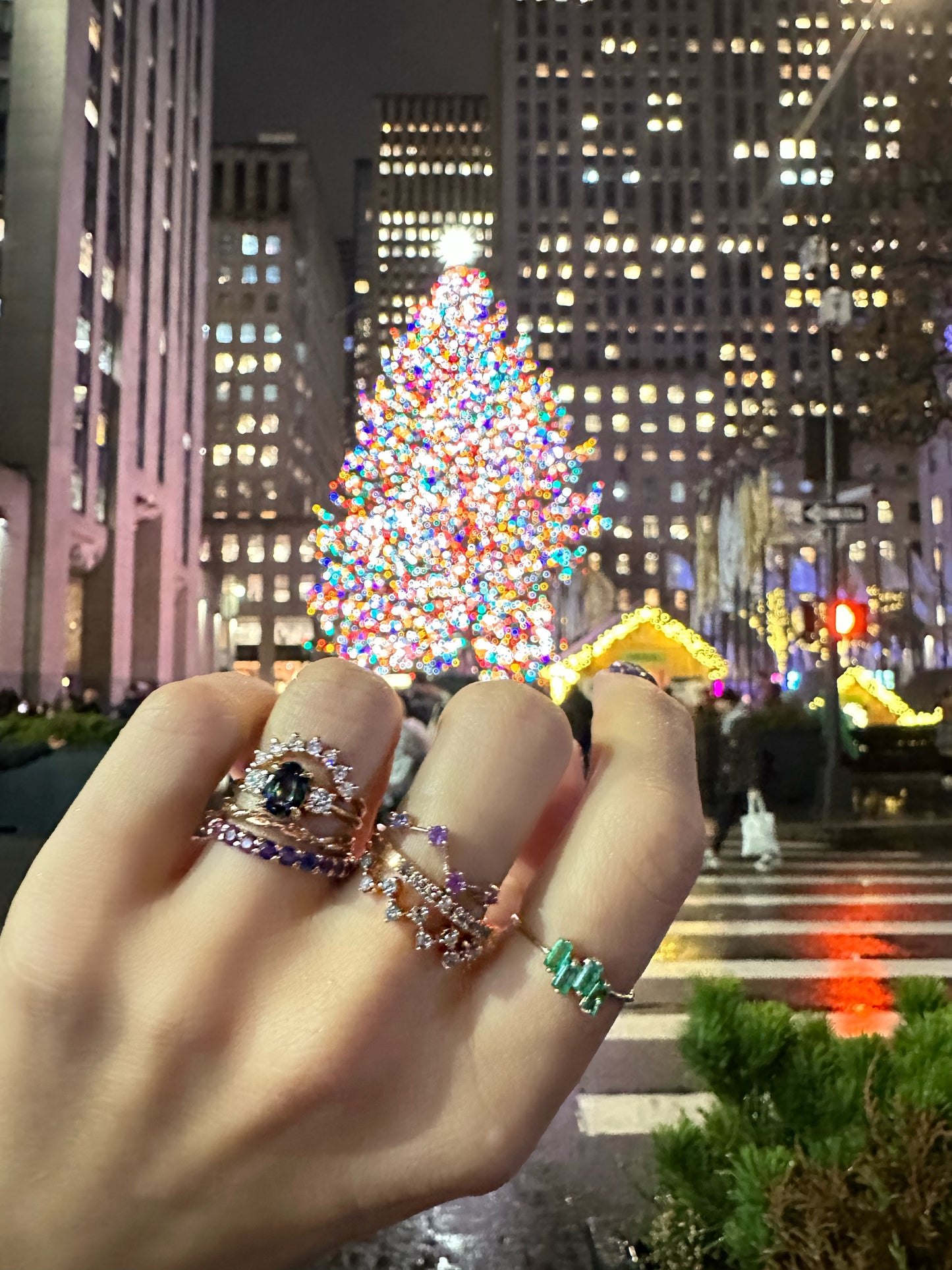 Krysel Ring with Salt and Pepper Diamond